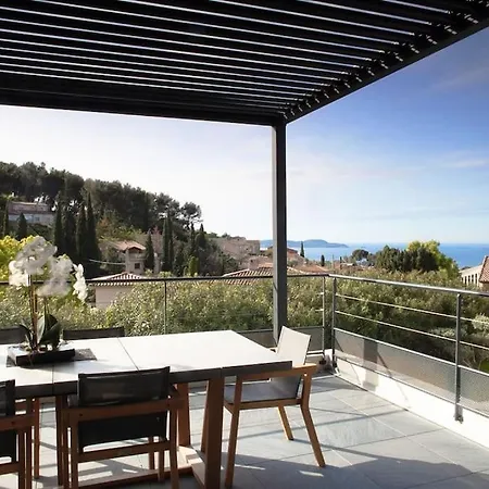 Villa Contemporaine Vue Mer 6 Pers Carqueiranne